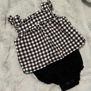 Carter’s 9mo. Gingham Romper